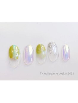 ティーケーネイルパレット/ぬりかけ デザインコースA