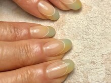 オーラリー ネイル アート メゾン(ORRERY nail art maison)/ハンド / 春フレンチ