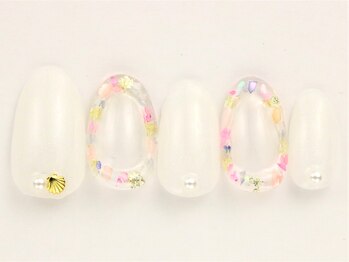 ハーティーネイル hearty nail 溝の口店/定額デザイン￥12000