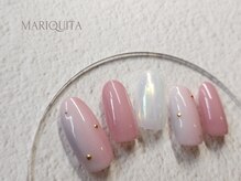 ネイルサロン マリキータ(MARIQUITA)/ピンクグラデーション夕空ネイル