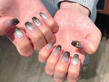 リリックネイル 本八幡店(LyricNail)/Y2Kブラックシャイン【本八幡】