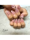 推しカラーネイル☆