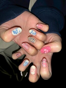 ビー 高槻(be)/ベイビーブーマー/透明ネイル