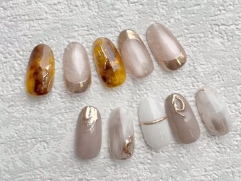 トラストネイル 佐野店(TRUST Nail)/秋冬ニュアンスデザイン
