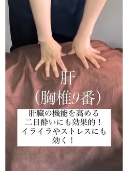 ツボミ(tubomi)/背中のツボ(肝ユ)
