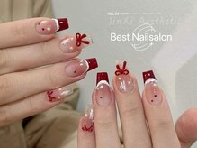 Best Nail 大宮東口店 【ワンホンネイル・スカルプ・パラジェル・上品ジェルネイル】/クリスマスネイル