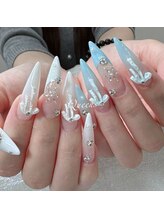 クイーンズビューティーサロン 新宿本店(Queen's beauty salon)/チップ長さ出しやり放題