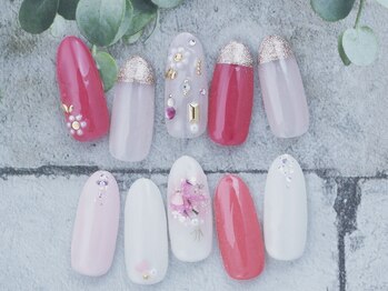 グラン ネイル(gran nail)の写真/【京橋すぐ】オフ込★何でもARTし放題10本¥6390/パラジェル¥6890！お財布を気にせず好きなArtを楽しんで♪