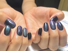 ティーエス ネイル ガーデン(T.S Nail Garden)/マグネットジェル(黒ベース)