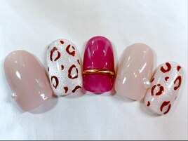 マグネットレオパードネイル