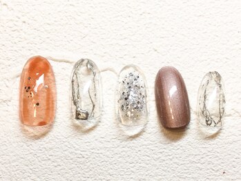 ミンクスタイル 浜松町店/抜け感ニュアンスネイル