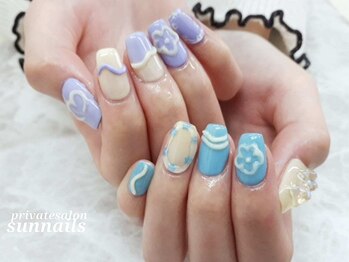 サンネイルズ(sun nails)/ニュアンスネイル