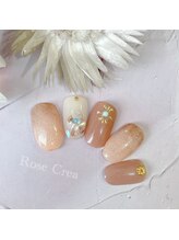 ローズクレア(Rose Crea)/ターコイズネイル