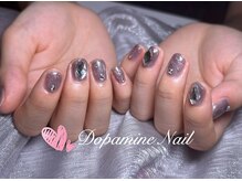 ドーパミンネイル 錦糸町(dopamine nail)/ワンカラーとストーン