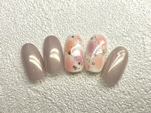 スリール(sourire by PRESS NAIL&EYELASH)/定額ハンド¥5,900（75分）