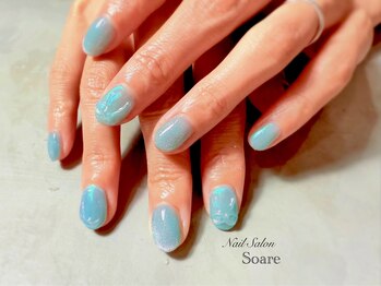 ソアレ(Soare)/水色リボン