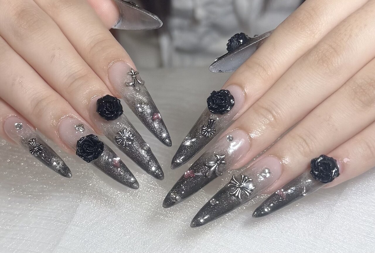 チップデザイン10本：PG014088538｜ウナネイルサロン 渋谷店(Una nail