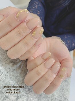 プライベート ネイルサロン マーマ(murmur)/金箔ネイル