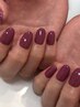 再来【Hand】ワンカラーnail/オフ込