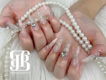 ネイルサロンレイアス(RAYAS)/ハートラメネイル