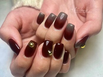 カラーグラデーション、ベース有