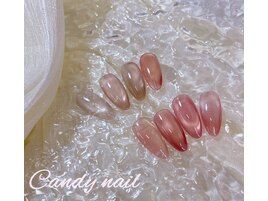 可愛いワンホンネイル