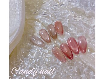 可愛いワンホンネイル