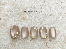 マリーネイルズ 大阪梅田店(MARIE NAILS)/新規様 7000円 0122bカフェラテ