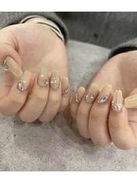 ストーンネイルデザイン