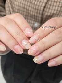 桃ネイル