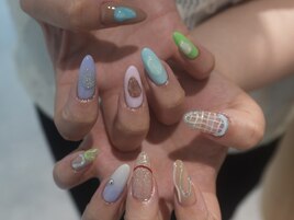 持ち込み　ニュアンスネイル