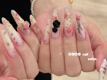 ココ ネイルサロン 秋葉原(Coco)の雰囲気（スカルプと見分けがつかないチップ長さ出し♪）