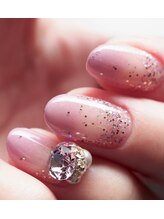 エクリュ(ecru)/W180ラメグラコラボ