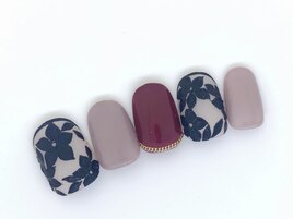 フラワーアートネイル