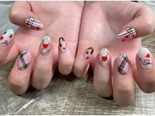 爪屋べっぴん堂/バレンタインネイル