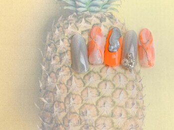 ネイルサロン&スクール ジーナ(GINA)/ユニコーンミラーネイル