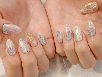 ラルネイル 大宮(Lull. nail)/＃春ネイル＃モチーフネイル
