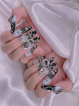 エムズ ネイルサロン(M2)/ゴデゴデグラデーション