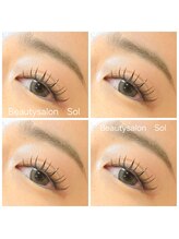 ビューティサロン ソル(Sol)/フラットラッシュ　ワンホン