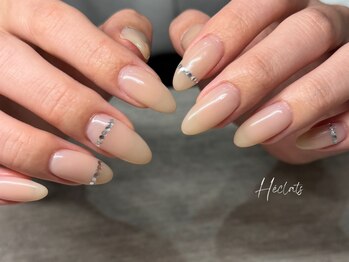 エクラス 銀座(Heclats)/ベージュ/ワンカラー/シンプル