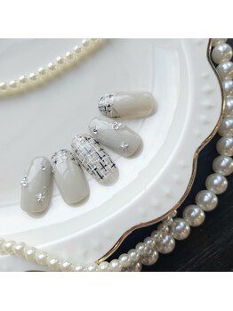 セプトネイル 函館店(SEPT NAIL)/11月 大人可愛いサンプル6,930円