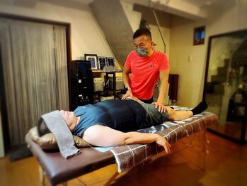 パーソナルトレーニングスタジオ美的改革の写真/【首肩こり・腰の重さもスッキリ】現役トレーナーの専門知識×タイ古式マッサージ、疲れた身体を徹底ケア◎