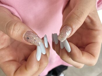 PlusEwalu四日市ネイル/パラジェル/フィルイン/長さだし/マグネット/フット/スカルプ/ワンポイントネイル♪[四日市]