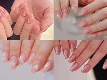 サロン ド リム(Salon de Lym)の写真/【シンプルデザインだからこそこだわりたい方必見！】角度で見え方が変わるマグネットネイルをお試しあれ♪