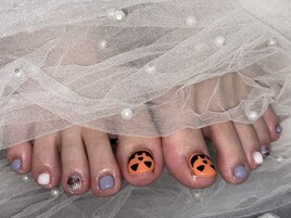 ハロウィンネイル！