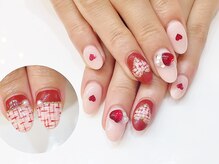 ネイルコレクション ピンク(Nail Collection Pink)/ジェル付放題★ツイード・ハート