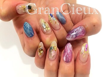 クアトログランシュ 青葉台(QUATRO×GranCieux)/天然石ネイル