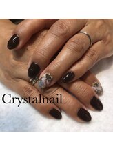 クリスタルネイル ボンベルタ橘店(CRYSTAL NAIL)/大理石ネイル