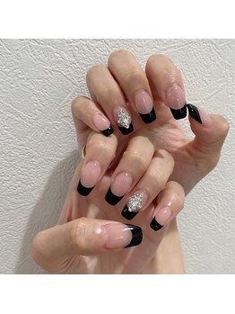 アンダーバーホワイトプラス 南海難波店(_WHITE+)/韓国パーツ◎フレンチ