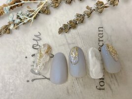 2月定額B 偏光マットネイル